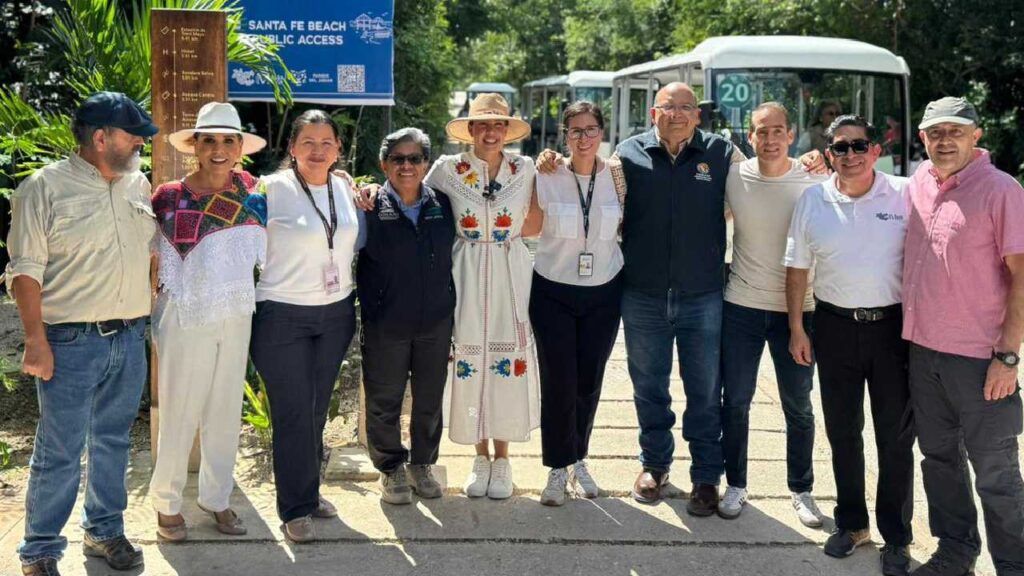 Tulum y sus playas públicas.