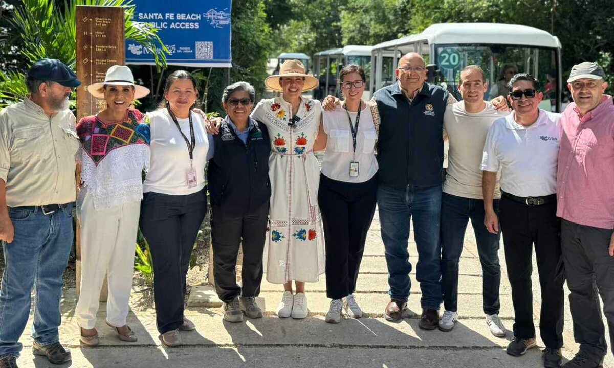 Tulum y sus playas públicas.