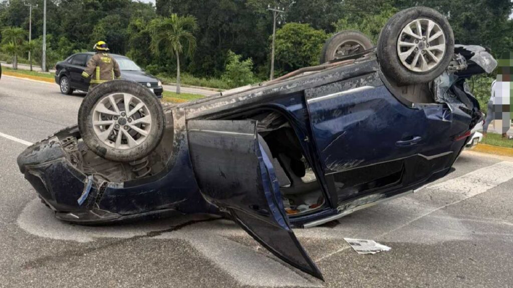 Dos autos se vieron involucrados.