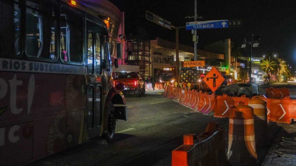 Cierres viales cancún.