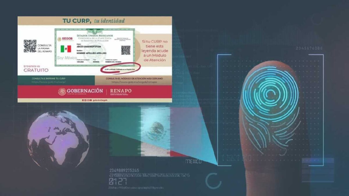 Alistan módulos para CURP biométrica.