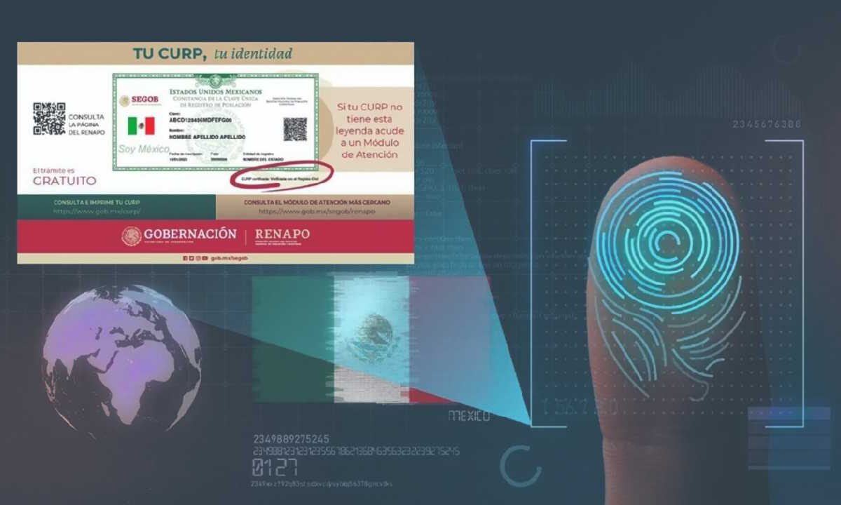 Alistan módulos para CURP biométrica.