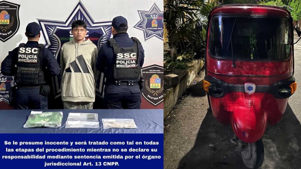 Detenido en Paseos del Mar con droga.