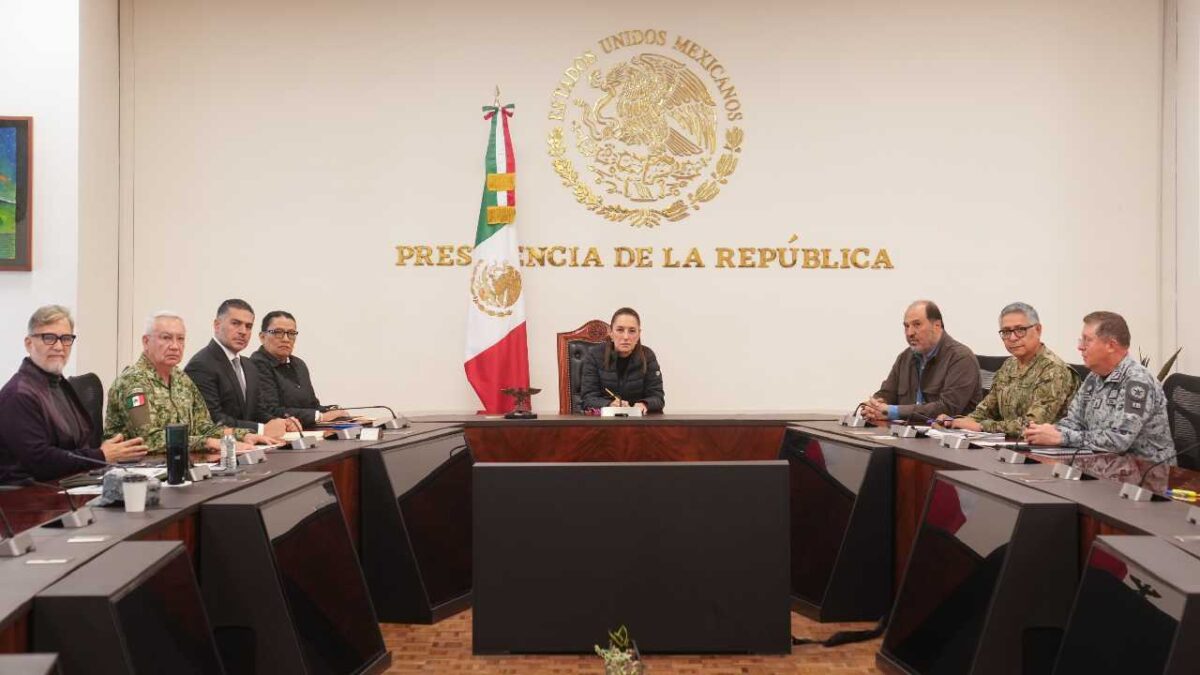 Reunión de gabinete de seguridad.
