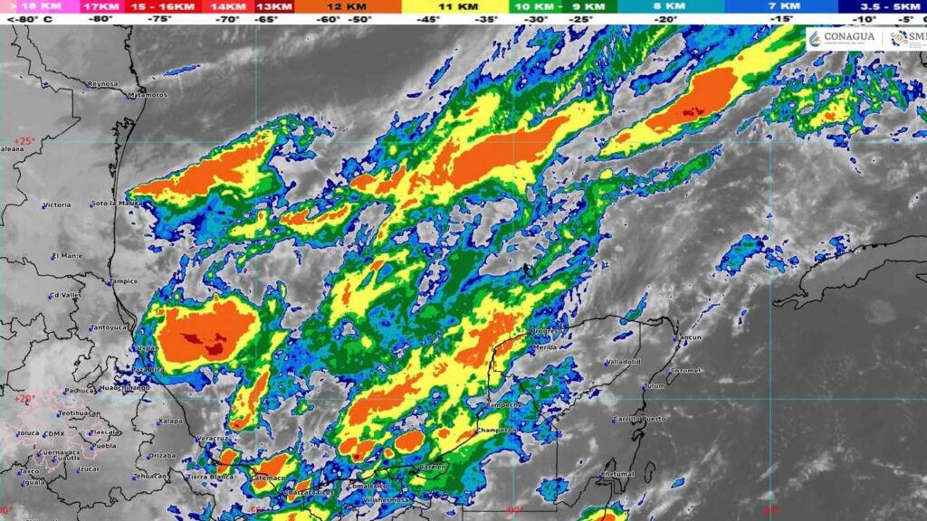 Afectaciones por frente frío 17.