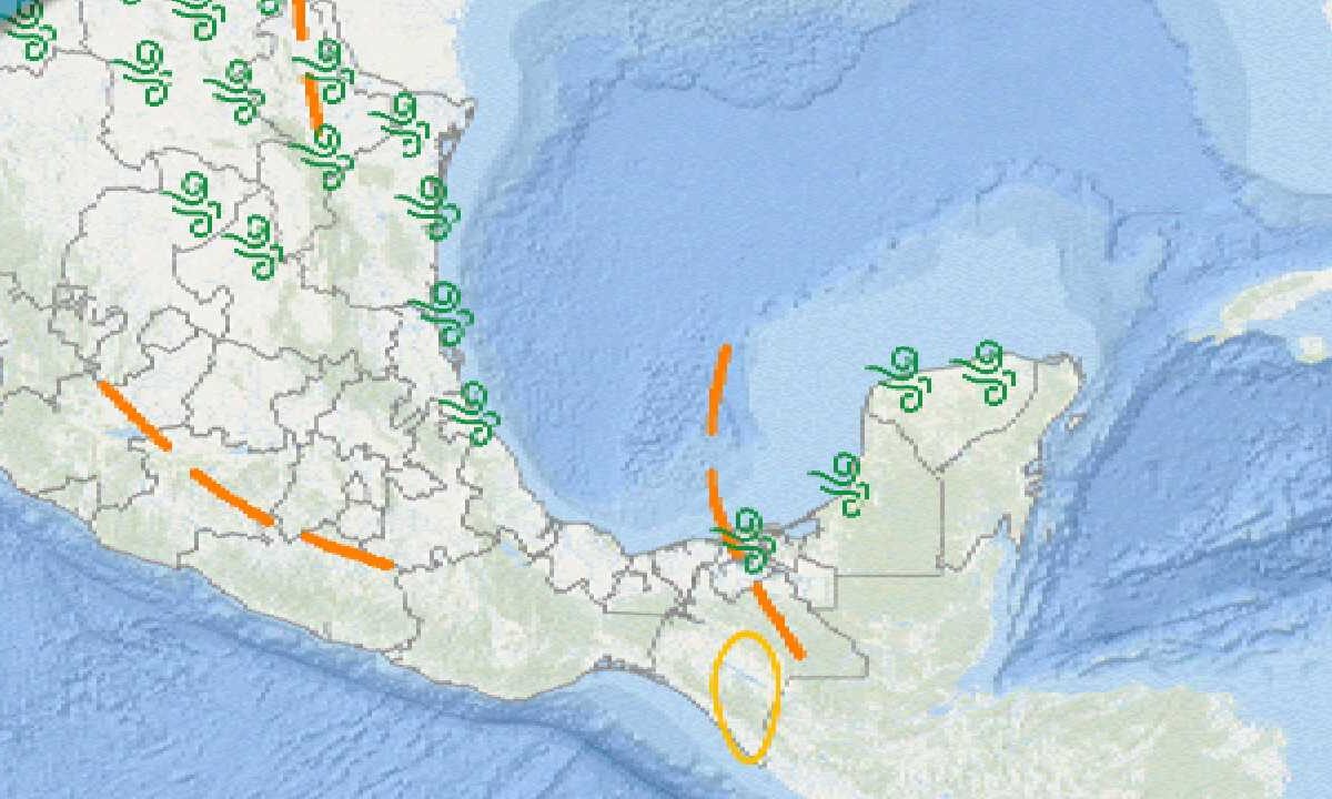 Prevén un día caluroso con nublados.