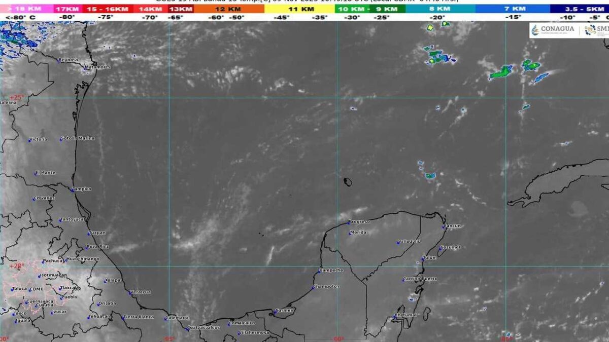 Clima en Quintana Roo.