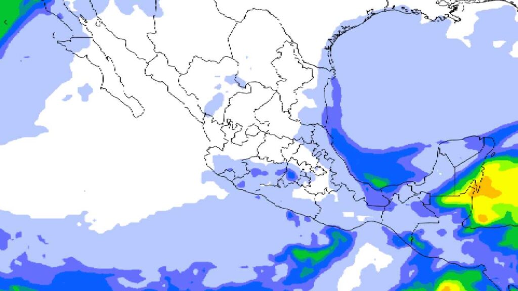Prevén lluvias fuertes.