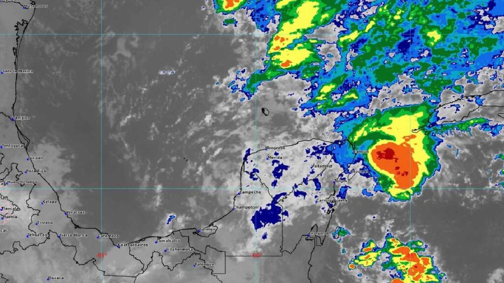 Seguirán las lluvias.