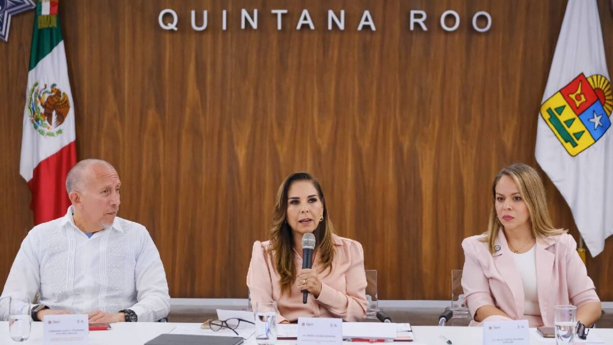 Instalación del Comité de Seguridad en Quintana Roo, rumbo al Mundial 2026.