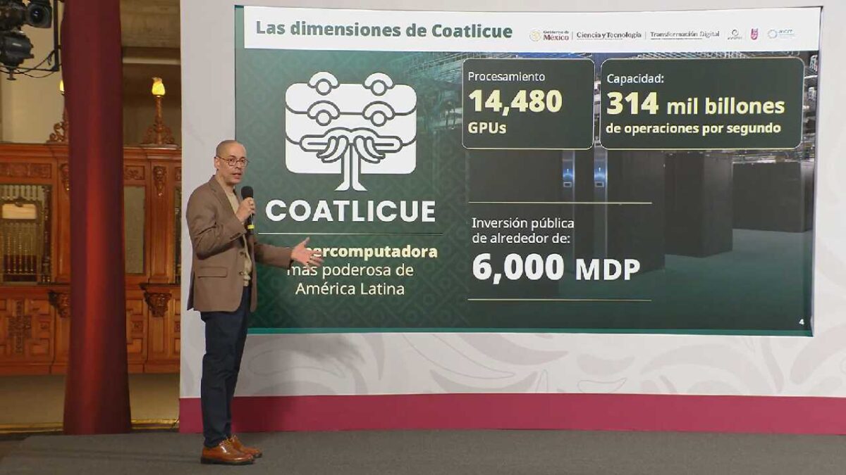 Coatlicue ya está en marcha.