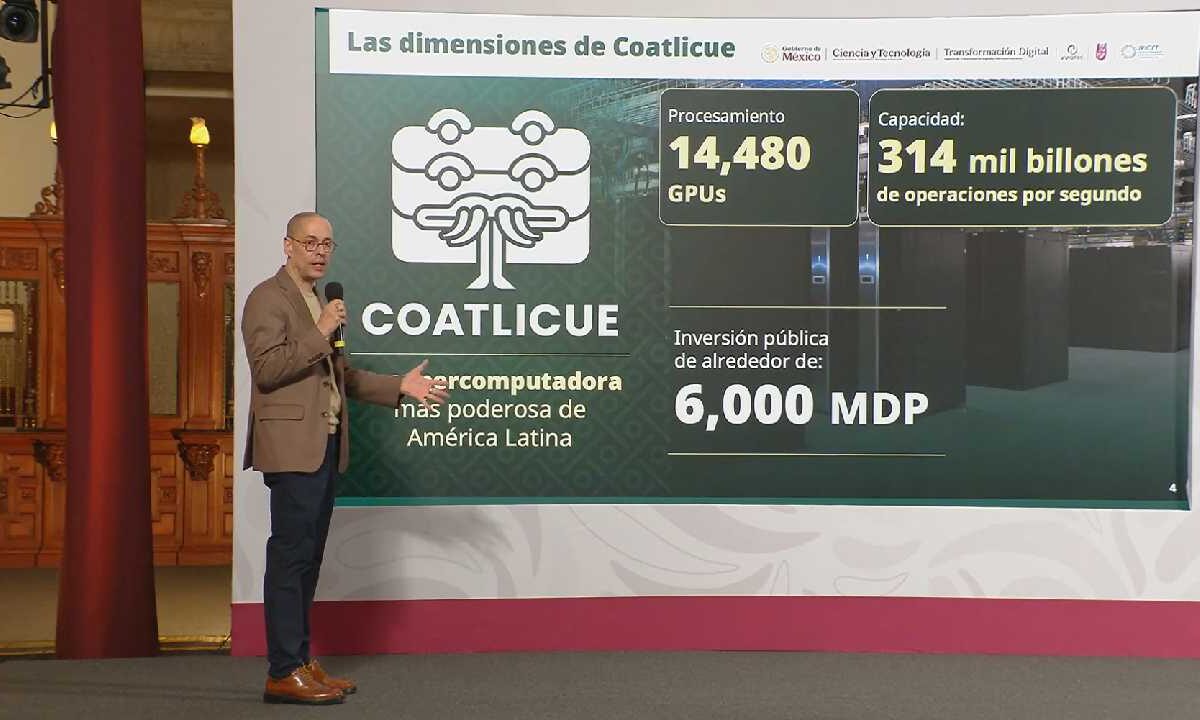 Coatlicue ya está en marcha.