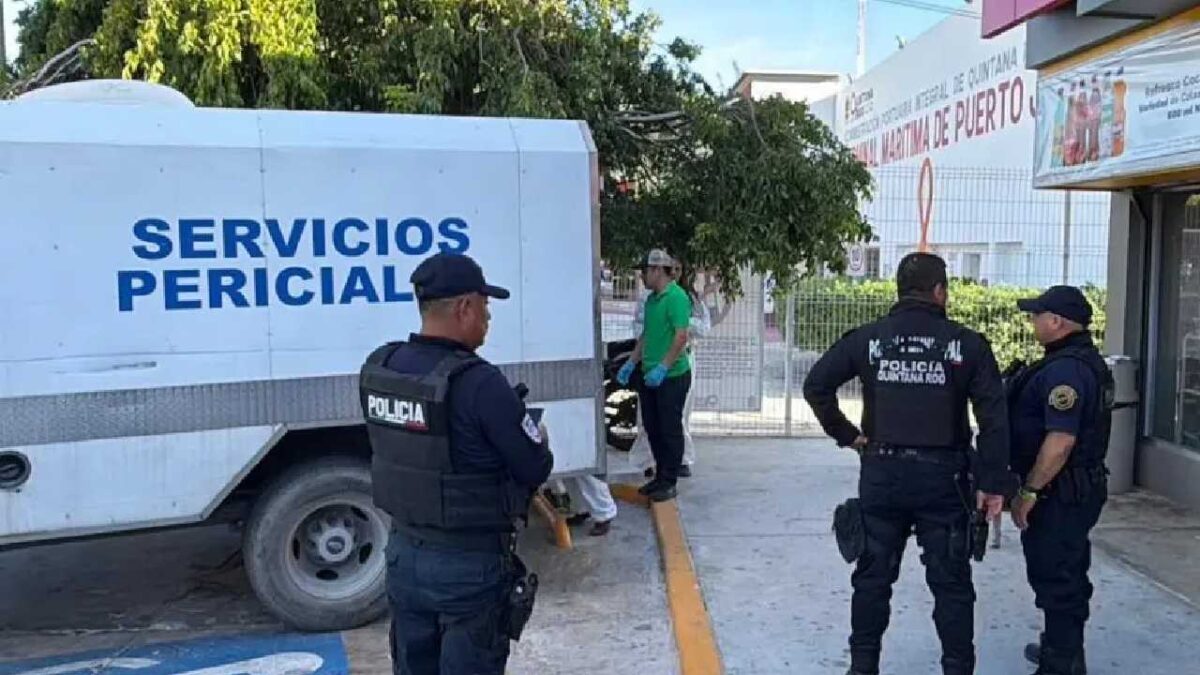 La policía arribó al sitio.