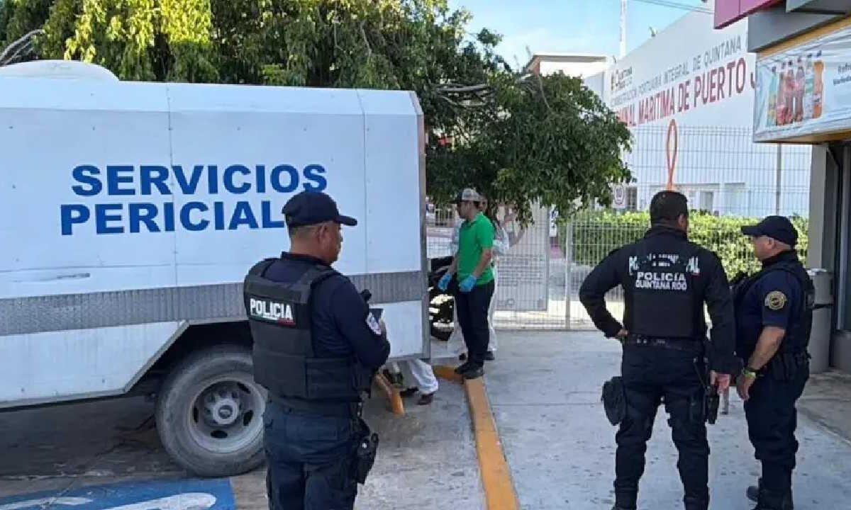 La policía arribó al sitio.