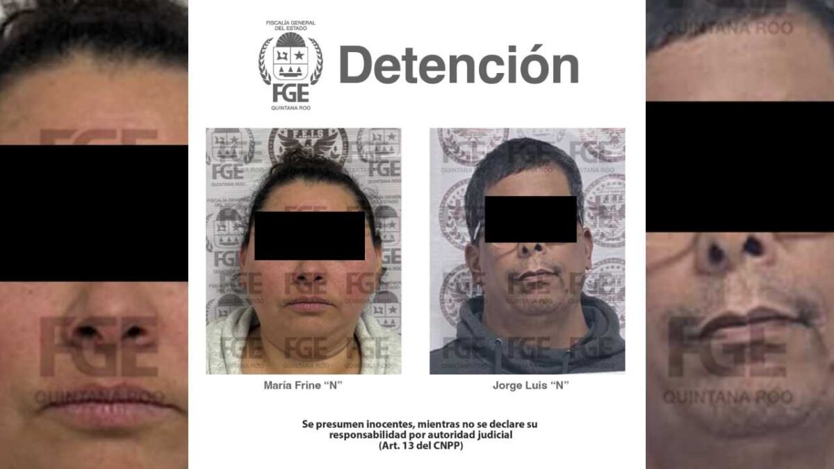 Detenidos por extorsión.