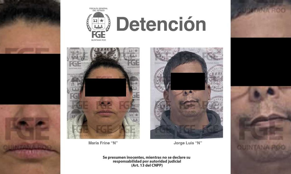 Detenidos por extorsión.