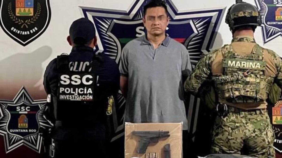 Cae sujeto por droga.