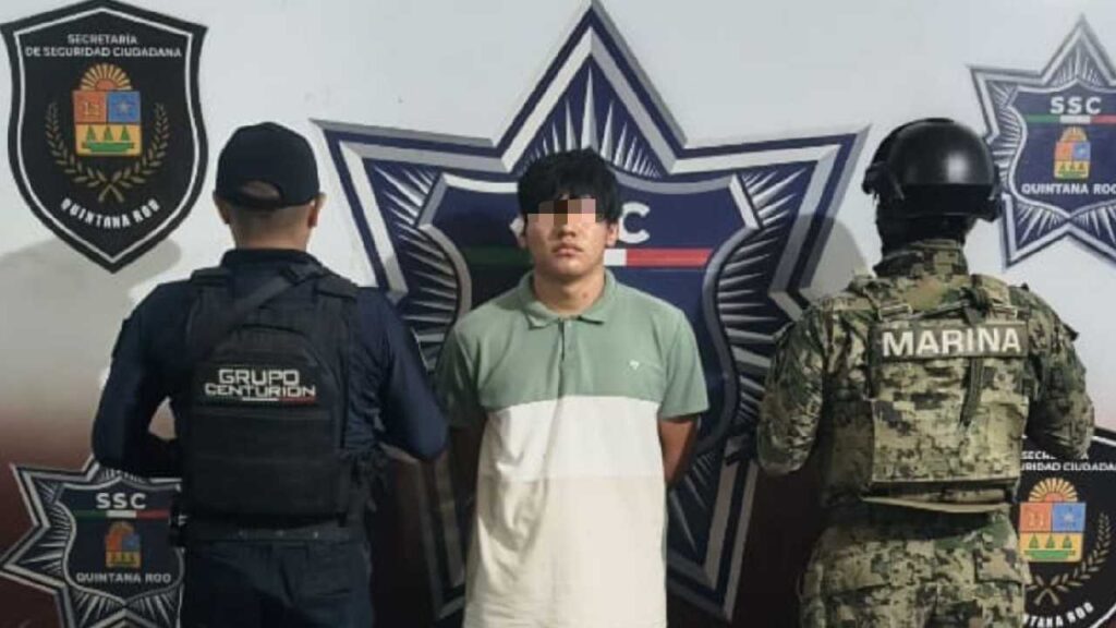 Detienen a sujeto que disparó contra policías.