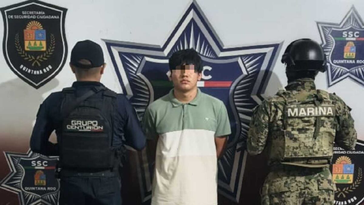 Detienen a sujeto que disparó contra policías.