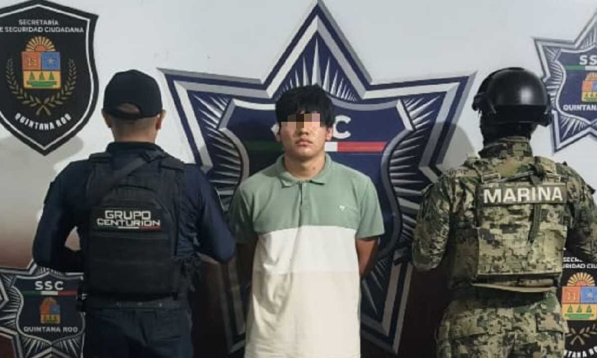 Detienen a sujeto que disparó contra policías.