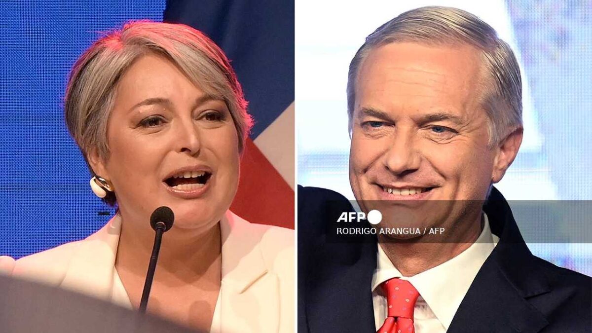 Jeannette Jara y José Antonio Kast, a segunda vuelta.