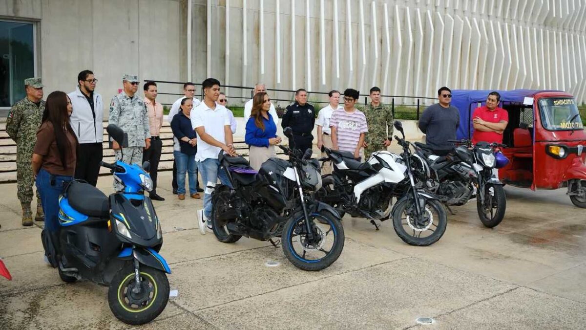 Las motos fueron entregadas a sus dueños.