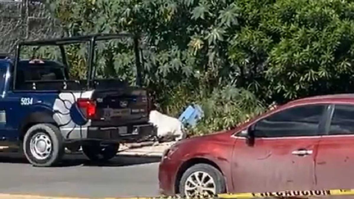 Localizan cadáver en la 227.