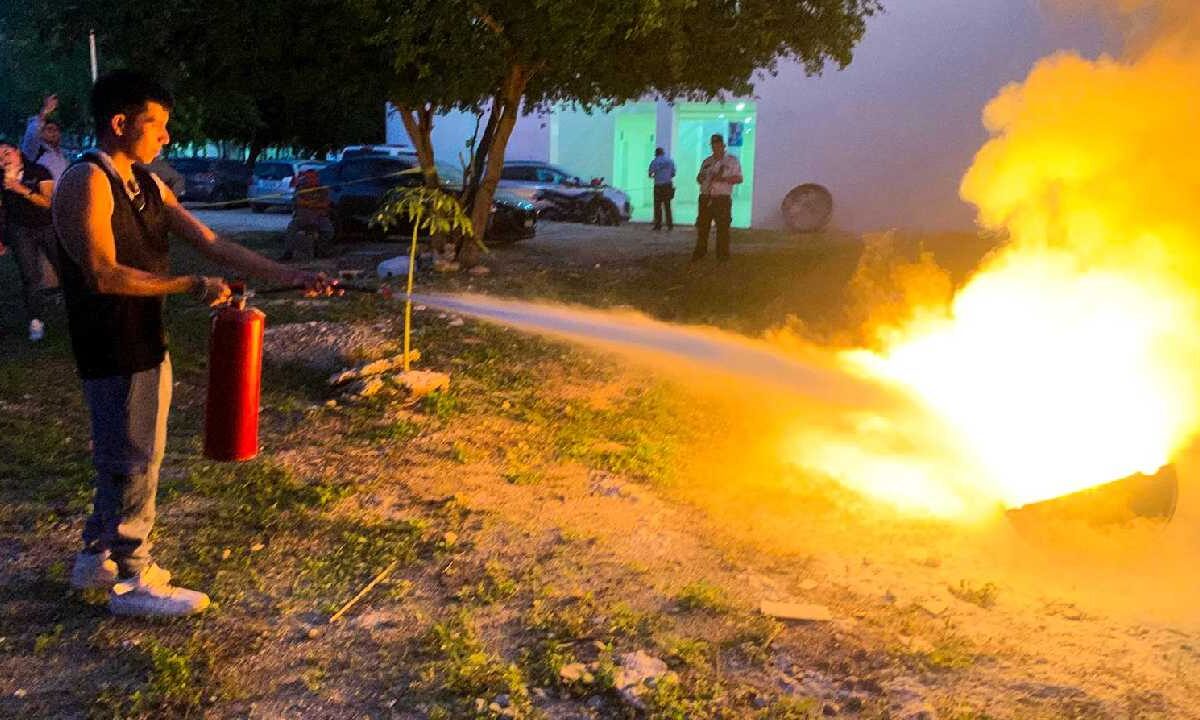 Alumnos de la UC fueron capacitados.