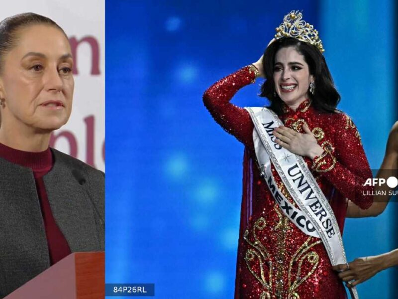 "Esto es un sueño": Fátima Bosch; Sheinbaum reconoce valentía de Miss Universo