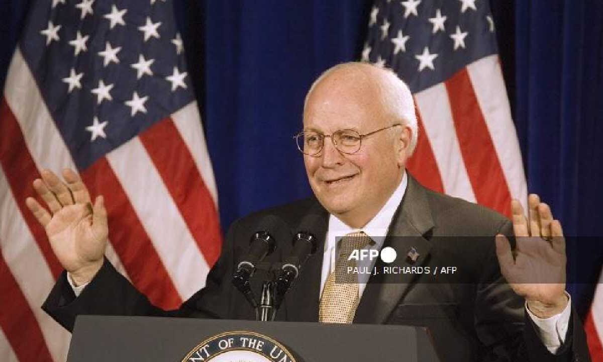 Dick Cheney fue exvicepresidente de EU.