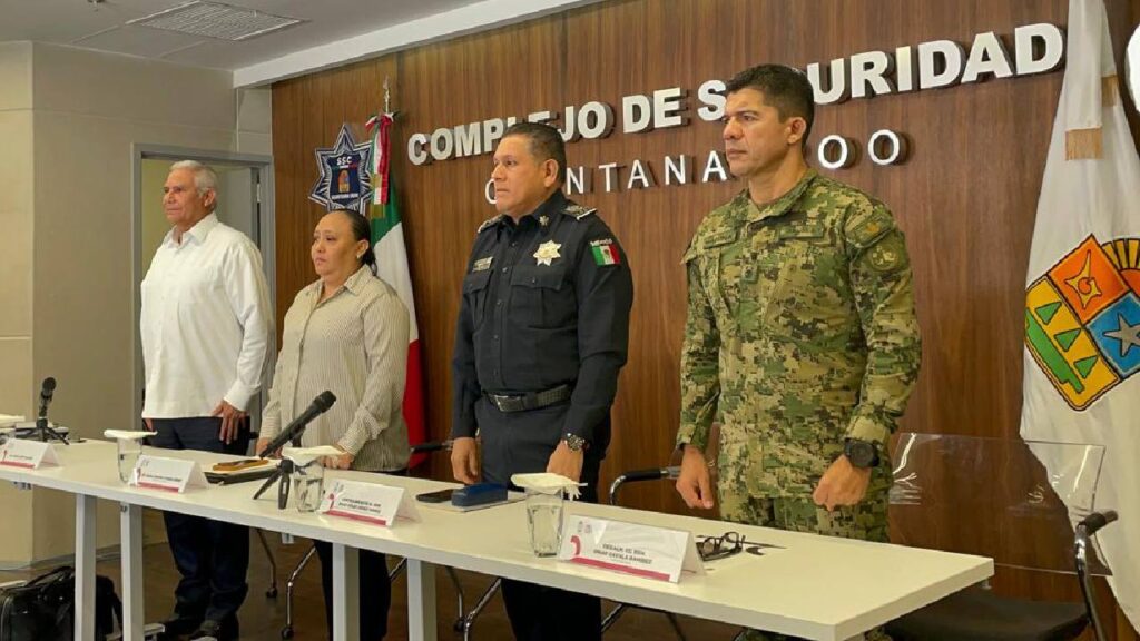 Mesa de Seguridad de Quintana Roo.