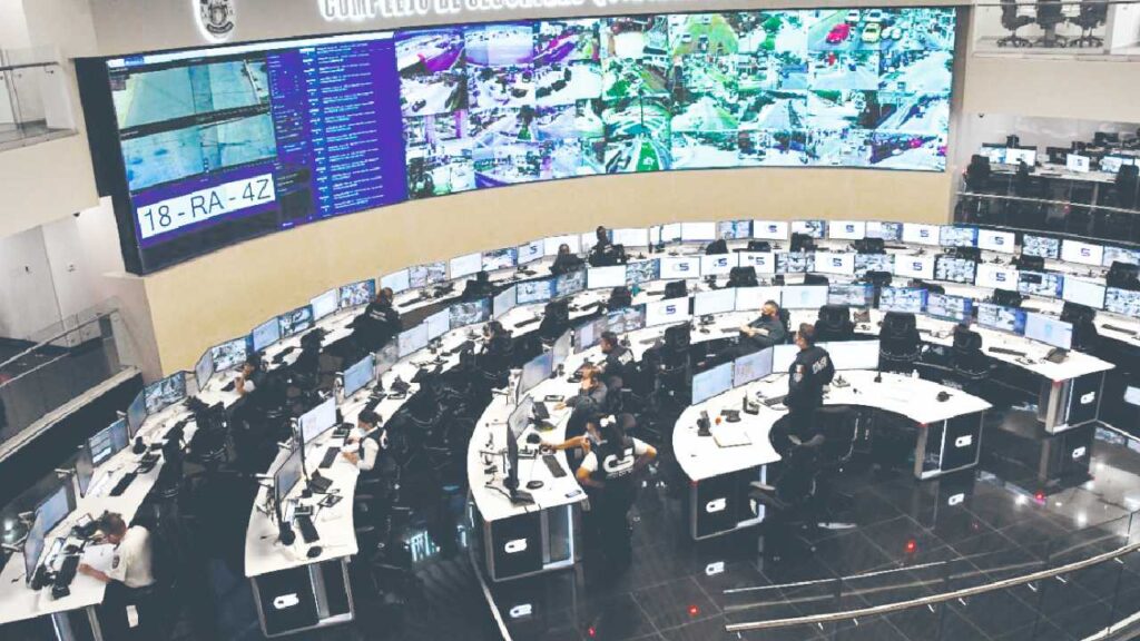 Un total de 2,100 cámaras en Quintana Roo están enlazadas al C5 y C2.