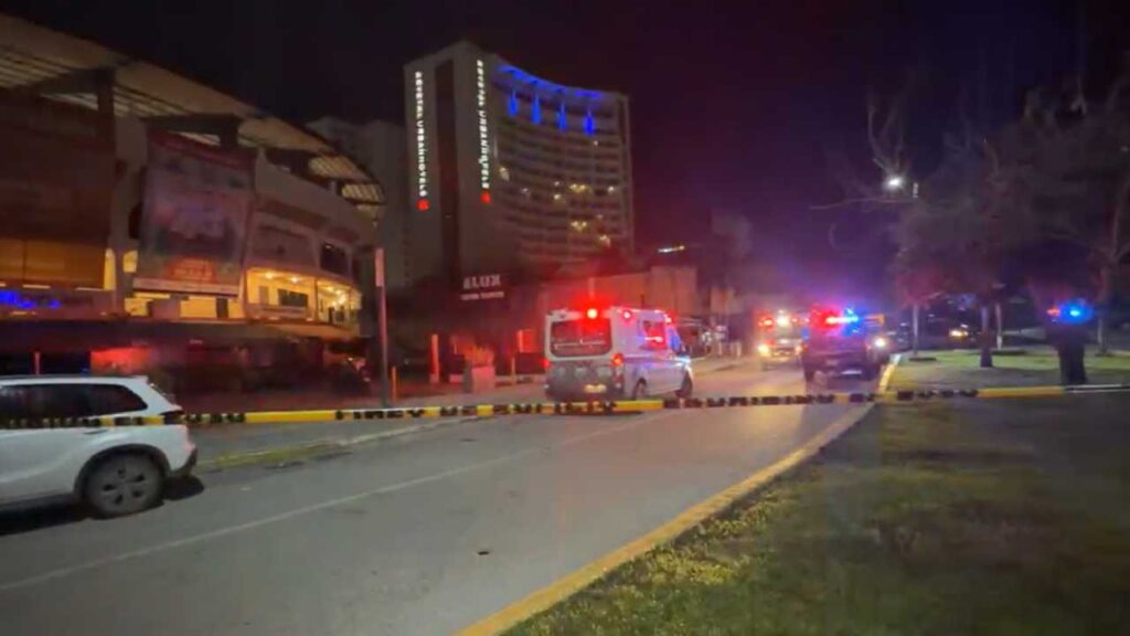 Violencia en la madrugada.