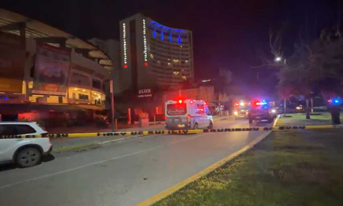 Violencia en la madrugada.