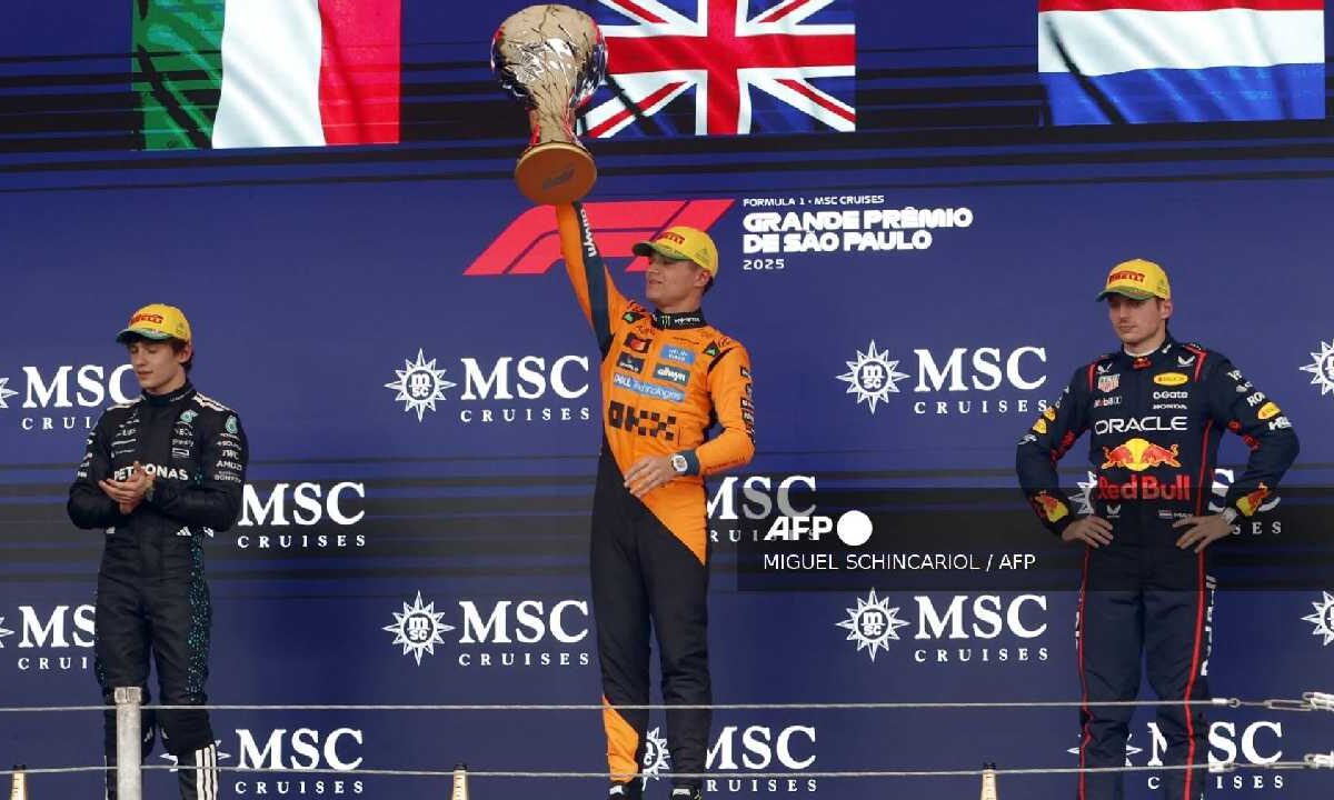Lando Norris ganó el GP F1 Brasil.