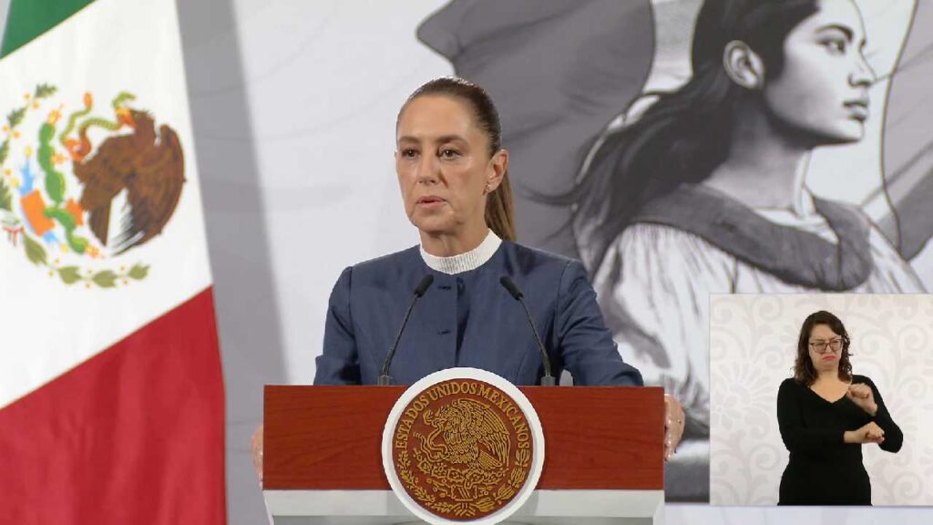 La presidenta habló del crimen del alcalde de Uruapan.