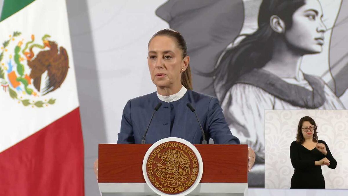 La presidenta habló del crimen del alcalde de Uruapan.