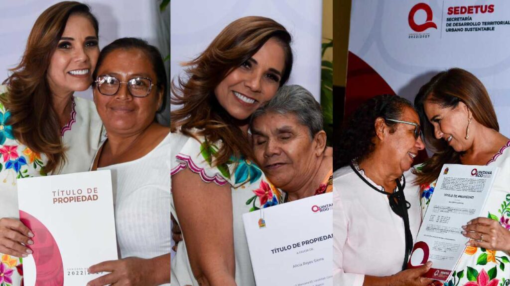 Justicia social a familias de Othón P. Blanco.