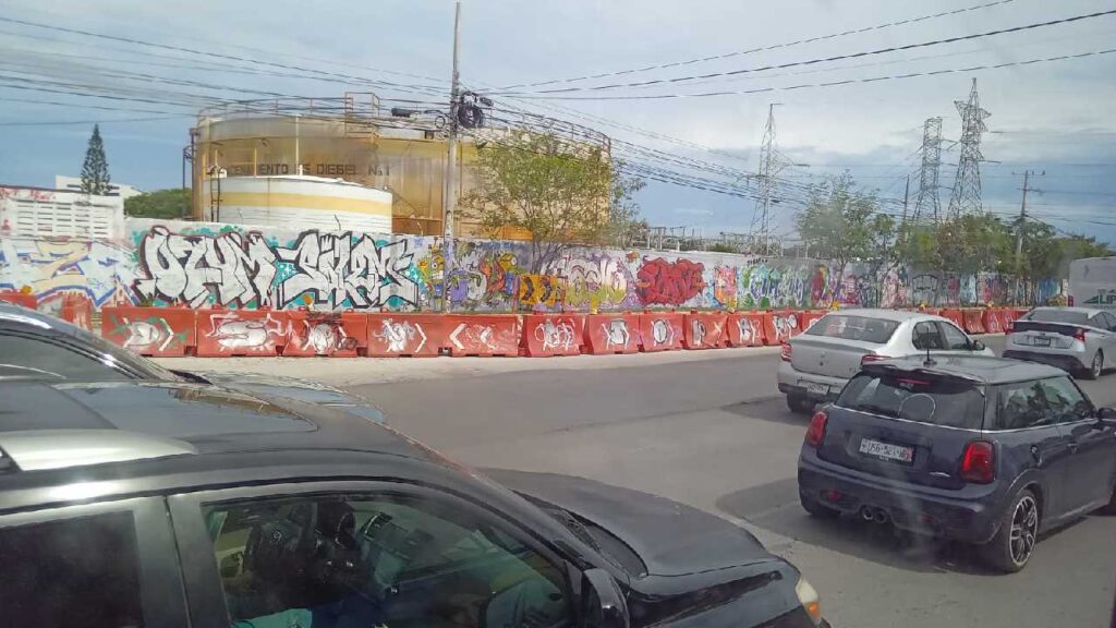 Cierres viales Cancún.