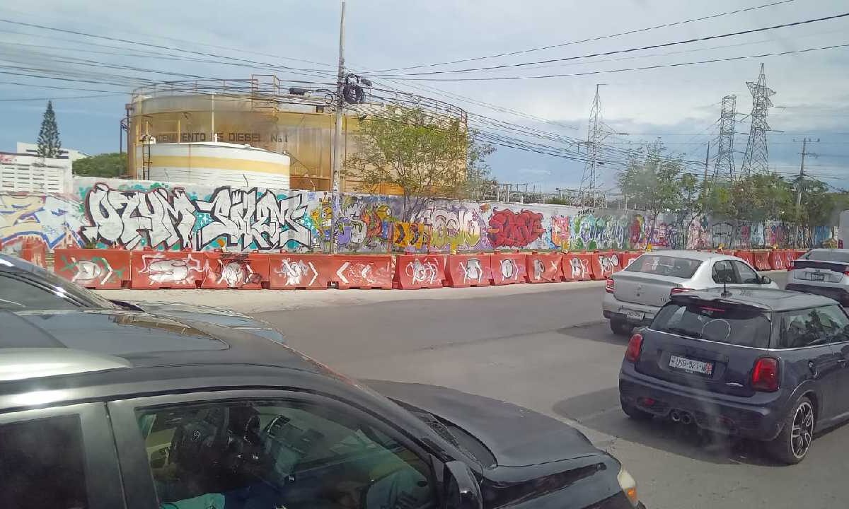 Cierres viales Cancún.