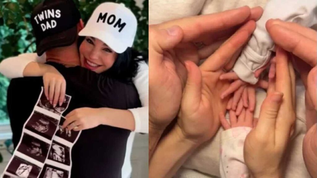 Martha Higareda celebra nacimiento de sus gemelas.