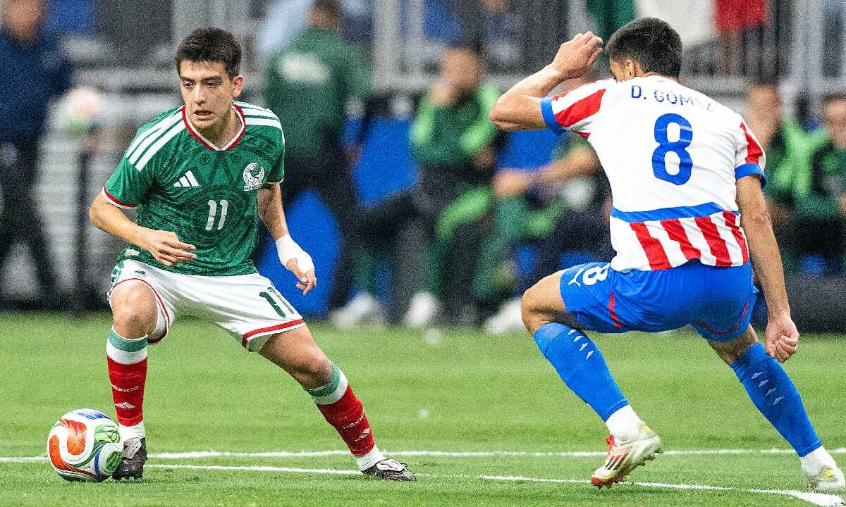 México perdió contra Paraguay.
