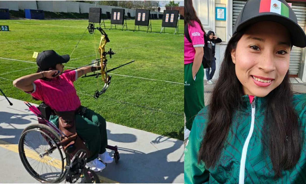 Paratleta Lya Daniela Sánchez Tadeo.