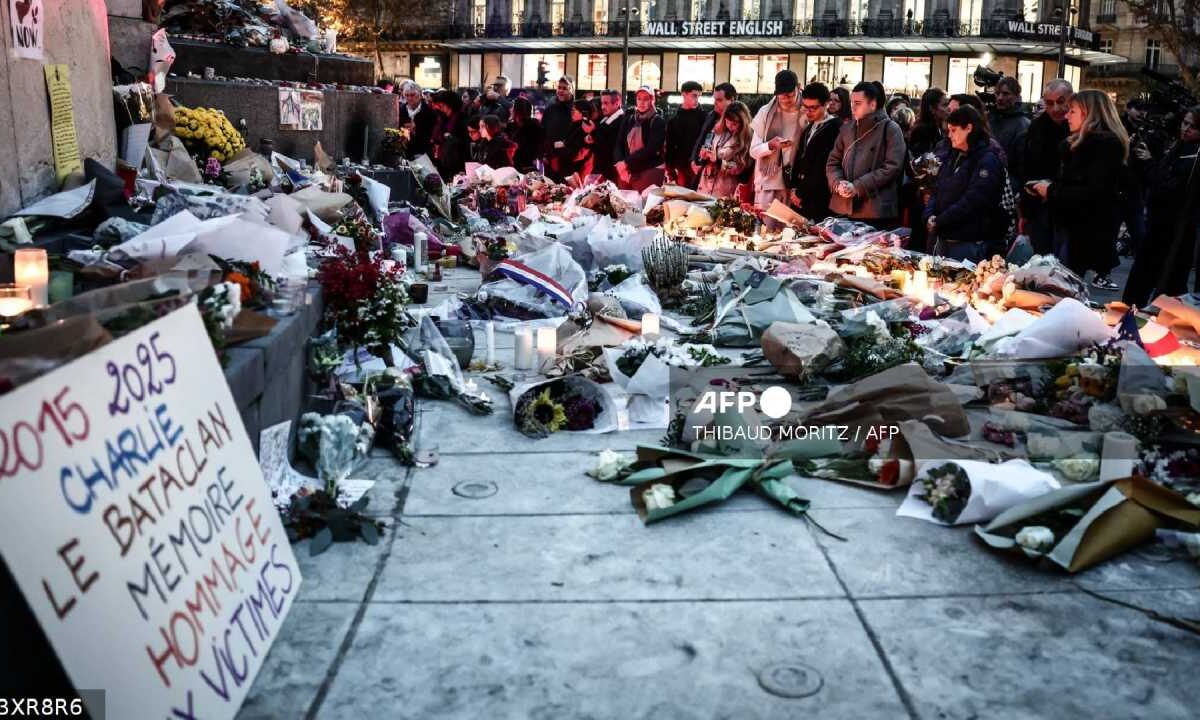 París honra a víctimas.