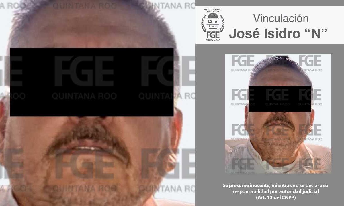 Vinculan a proceso a Isidro Santamaría.