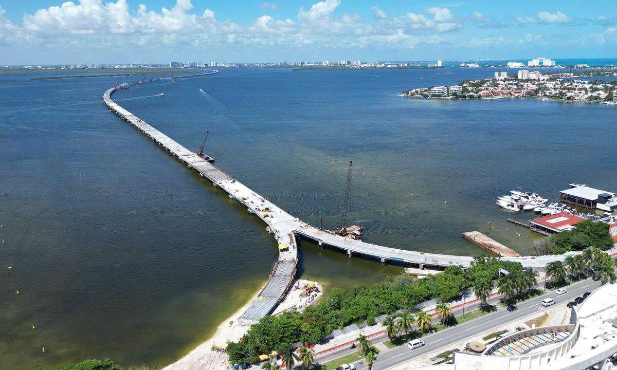 Avanza obra del puente.