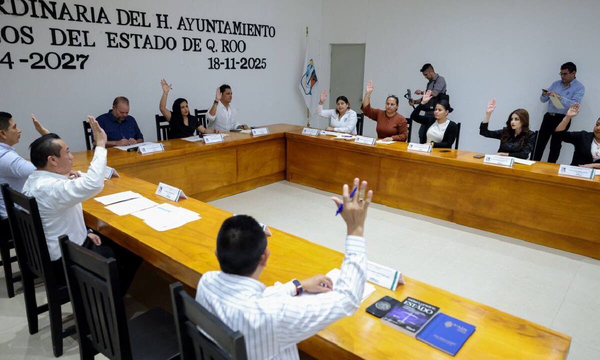 Cabildo de Puerto Morelos.