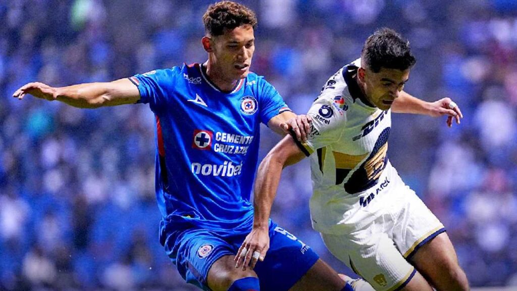 Pumas ganó al Cruz Azul.