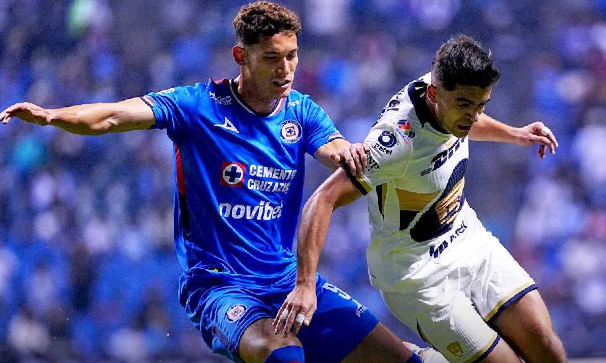 Pumas ganó al Cruz Azul.
