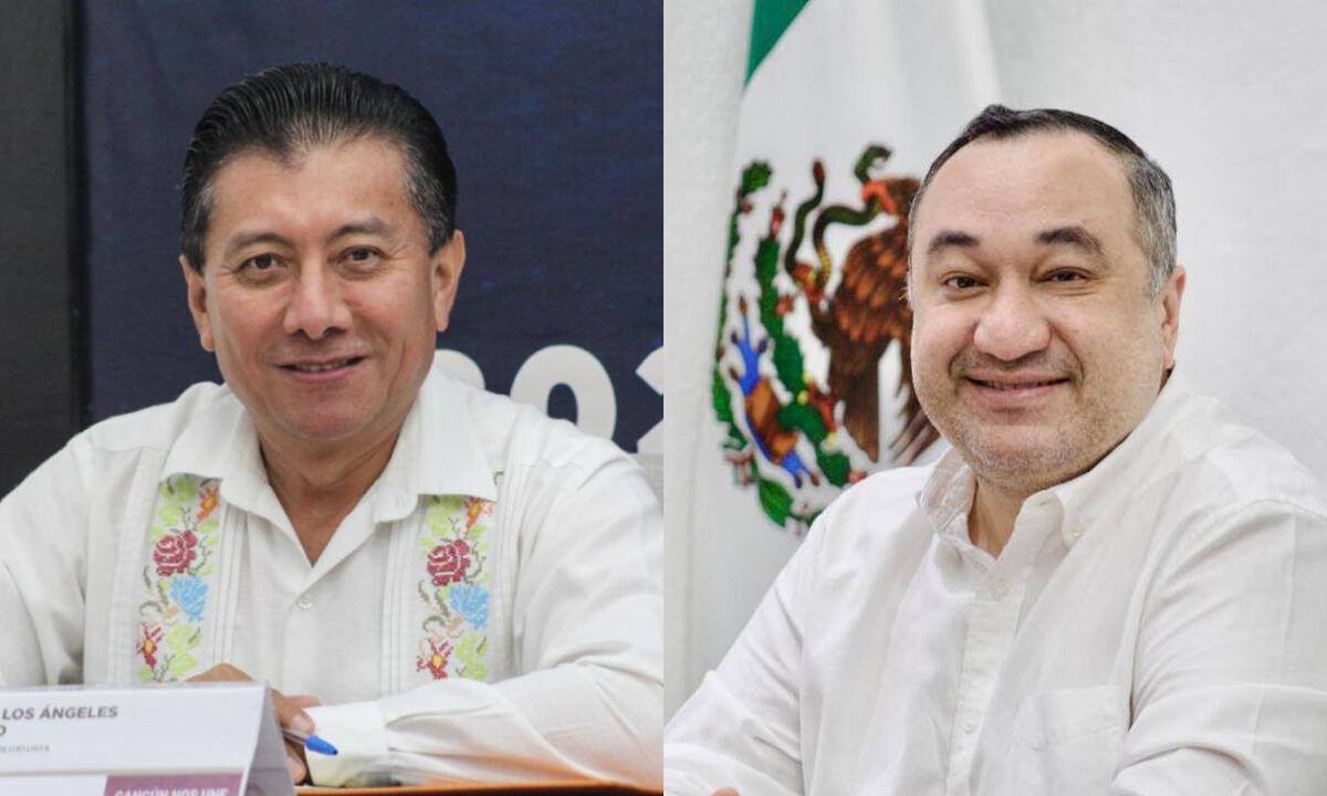 Jesús Pool Moo y Jorge Rodríguez.